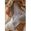 Kit crochet - Ma couverture bien-être - Gris - DMC - Intermédiaire - Laine, crochet