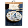 photo-Kit point de croix - Canevas - DMC - Colibri - Toile, fils, aiguilles, tambour