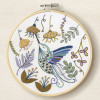 Kit point de croix - Canevas - DMC - Colibri - Toile, fils, aiguilles, tambour
