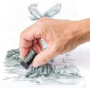 Lot de 2 gommes - Noire - Plastique - Staedtler