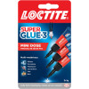photo - Lot de 3 super glue-3 - Liquide - 3x1g - Loctite