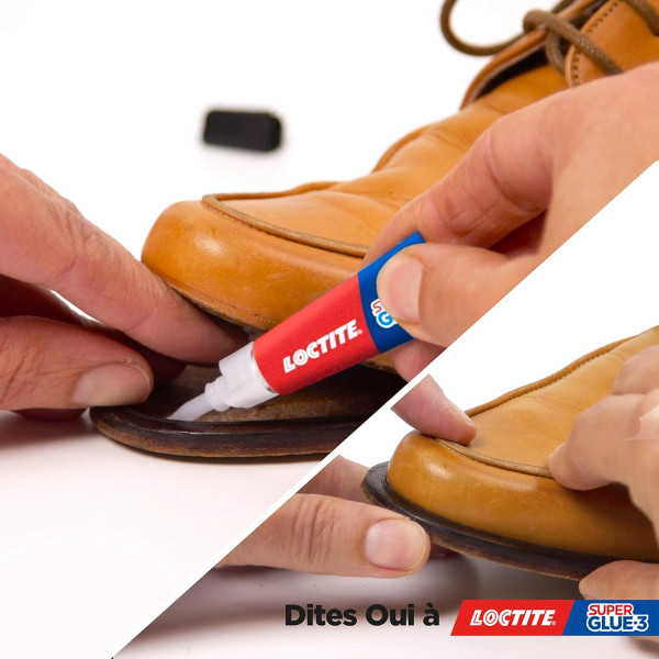 Lot de 3 super glue-3 - Liquide - 3x1g - Loctite