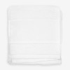 photo-Serviette de toilette - Blanc - 50x100 cm - A broder et personnaliser - DMC