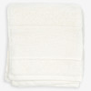 photo-Serviette de toilette - Ecru - 50x100 cm - A broder et personnaliser - DMC