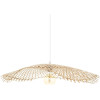 Abat-jour - Suspension - Bambou - 75cm de diamètre - Déco - Salon