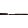 Lot de 10 feutres - Noir - Indélébile - 0,8mm - Broadpen document - Faber-Castell