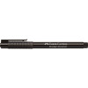Lot de 10 feutres - Noir - Indélébile - 0,8mm - Broadpen document - Faber-Castell