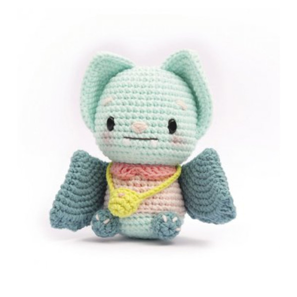 Kit crochet - Tori, la chauve souris - Amigurumei - Accessoires inclus - Graine créative