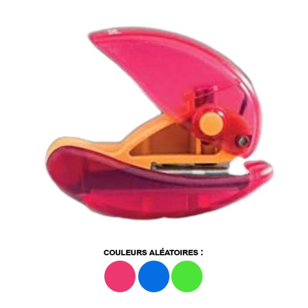 Mini perforateur - 1 trou - Capacité 5 feuilles - Bureau - Scolaire - Maped