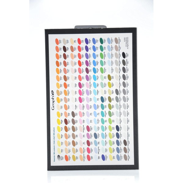 Marqueurs à alcool - Double pointe - Dessin, illustration, manga - 12 couleurs - Graph'it