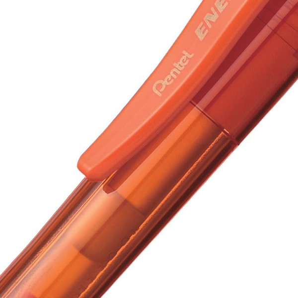 Stylo Energel - Pointe moyenne - 0,7mm - Orange - Pentel