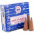 photo-Cônes d'encens à brûler - Naturel - Boîte de 10 - Satya Sai Baba Nag Champa