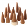 Cônes d'encens à brûler - Naturel - 4 boîtes de 10 - Satya Sai Baba Nag Champa