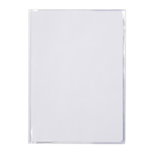 photoProtège-cahier - A4 - 21x29,7 - Pour cahier A4 - Transparent - 2 rabats intérieurs