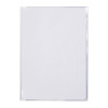 photoProtège-cahier - A4 - 21x29,7 - Pour cahier A4 - Transparent - 2 rabats intérieurs