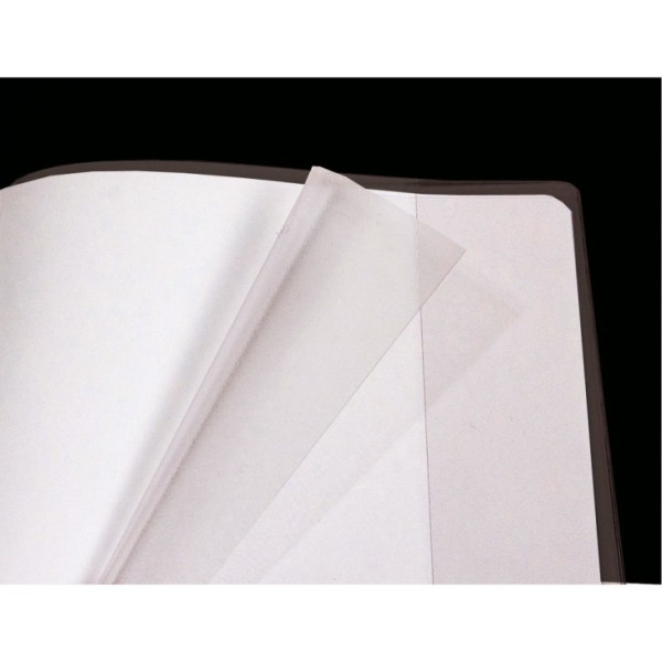 Protège-cahier - A4 - 21x29,7 - Pour cahier A4 - Transparent - 2 rabats intérieurs