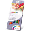 photo-12 crayons de couleur - Coloriage - Corps en bois - Loisirs créatifs - Pentel Arts