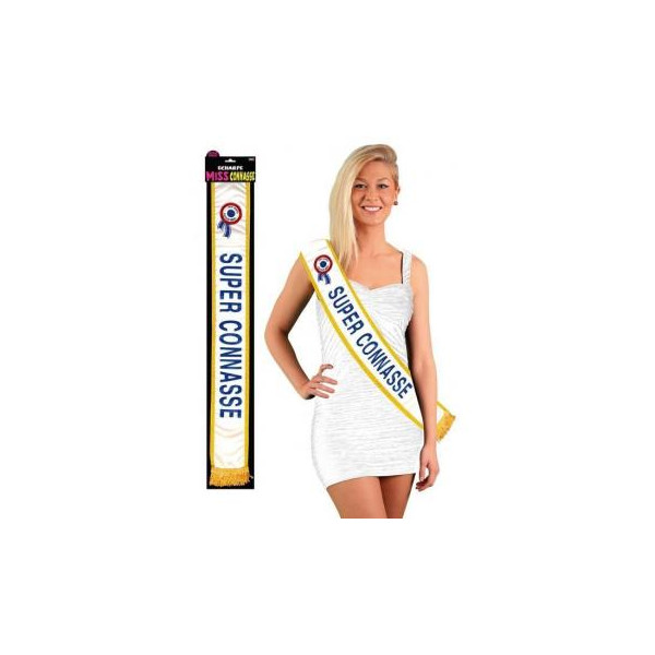 photo-Echarpe - Miss super connasse - Humour - Déguisement - Fête - Anniversaire