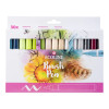 photo - Feutres - Aquarelle - Dessin - Croquis - 30 couleurs - Ecoline
