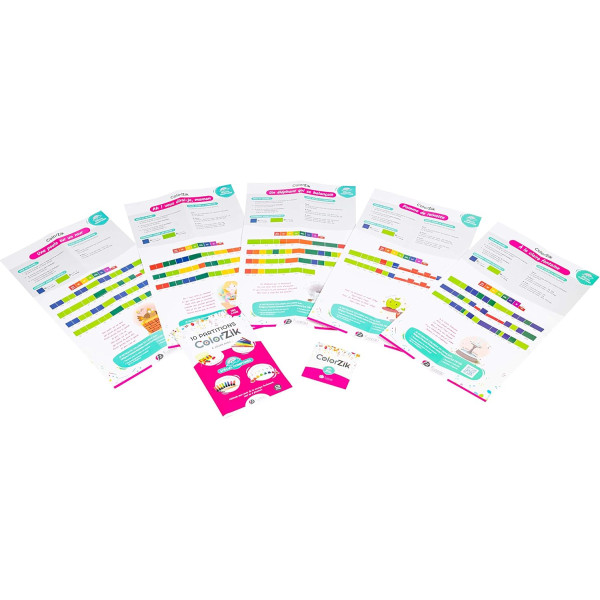 Livre + CD - Apprendre à jouer d'un instrument - Colorzik - Spécial Comptines