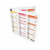 photo-Calendrier - 2025 - 12 mois - Janvier à décembre - Pliable - 13x13 cm - Quo Vadis