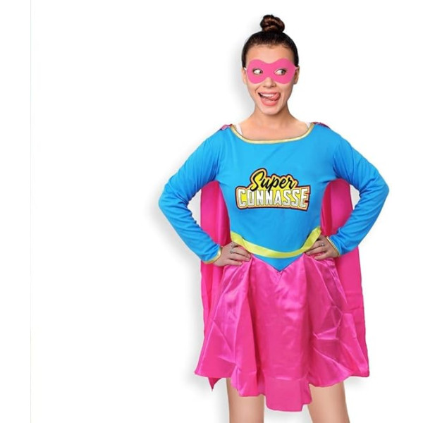photo - Déguisement - Costume - Super connasse - Humour - Fête - EVJF - Taille unique