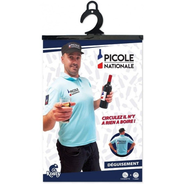 Déguisement - Picole nationale - Costume - Humour - fête - Enterrement de vie de garçon - Taille unique adulte