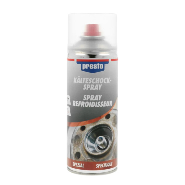 photo-Dégrippant refroidisseur - Action rapide - Lubrifiant - Pièces métalliques - Presto - 400ml