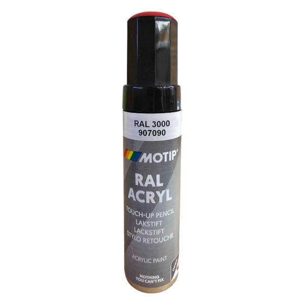 photo - Stylo de retouche - Carrosserie - Rouge feu brillant - Motip
