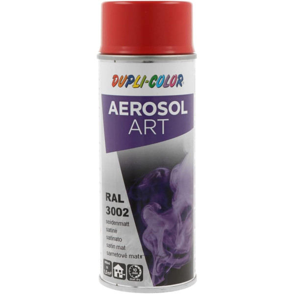 photo - Bombe de peinture - Rouge carmin - RAL 1007  - Duplicolor - 400 ml