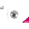 Boule à facettes - Décoration - Fête - A suspendre - 15cm diamètre - Argent