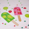 Bâtonnets en bois - Colorés - 50 pièces - 11,4cm - Loisirs créatifs - Apli Kids