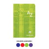 Carnet - Répertoire - 11x17cm - Petits carreaux - 96 pages - Clairefontaine