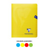 Cahier - Répertoire - Polypro - 17x22cm - Grands carreaux - 96pages - Clairefontaine