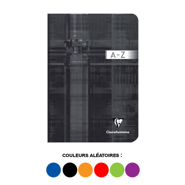 Carnet - Répertoire - A5 - 14,8x21cm - Lignes - 96 pages - Clairefontaine
