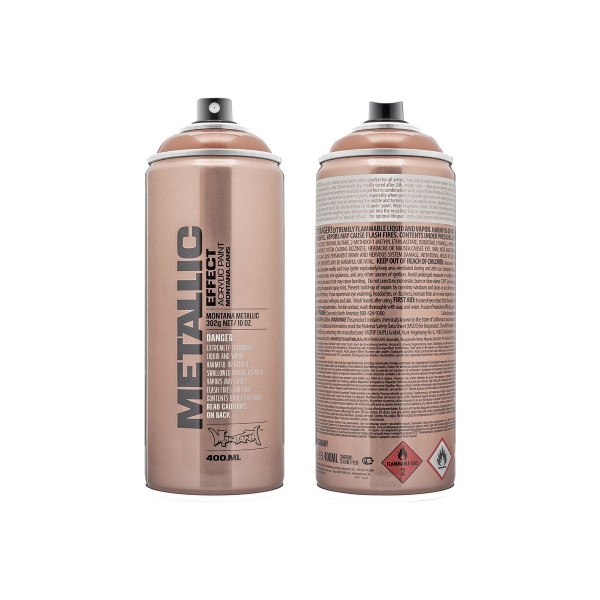 Bombe de peinture - Cooper - Effet métallique - Acrylique - EMC2050 - 400ml - Montana Cans