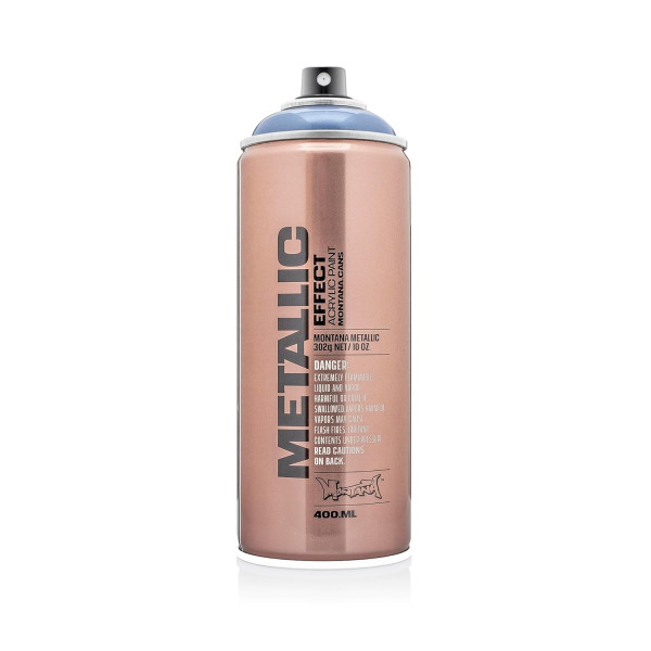 photo-Bombe de peinture - Ice Blue - Effet métallique - Acrylique - EMC5030 - 400ml - Montana Cans