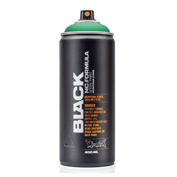 photo-Bombe de peinture - Woodstock - BLK-400-6090 - Montana Cans Black - 400ml - Graffiti
