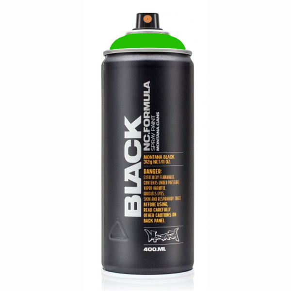 photo-Bombe de peinture - Mescaline - BLK-400-6080 - Montana Cans Black - 400ml - Graffiti