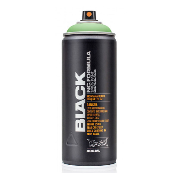 photo-Bombe de peinture - Hippie - BLK-400-6075 - Montana Cans Black - 400ml - Graffiti