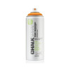 photo - Bombe de peinture - Marquage craie - Effaçable - Orange - CH2010 - 400ml - Montana Cans Chalk