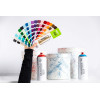 Bombe de peinture - Black - Effet marbre - EM9000 - 400ml - Montana Cans Effect