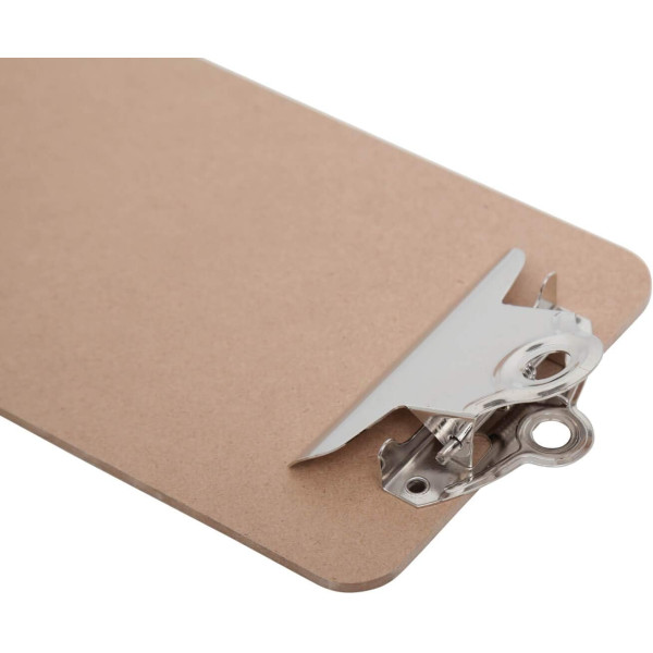 Porte-bloc - 28x11cm - Bois - Clip en métal - Avec fixation murale - Maul