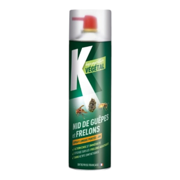 photo-Produit anti-nids de guêpes frelons - Aérosol - Origine végétale - Répulsif