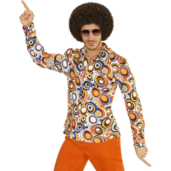 photo-Déguisement - Chemise - Années 70 - Seventies - Homme - Taille L/XL