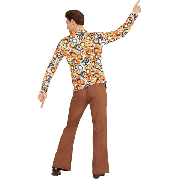 Déguisement - Chemise - Années 70 - Seventies - Homme - Taille L/XL