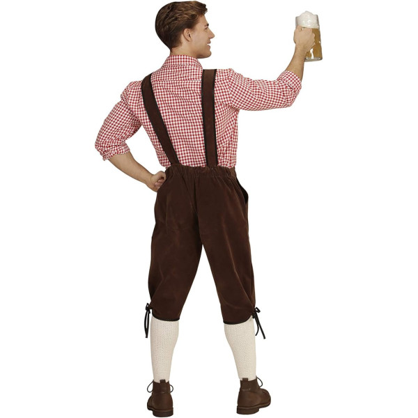 Costume - Déguisement - Bavarois - Homme - Fête de la bière - Carnaval - Taille M/L