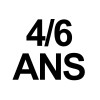 Collants - Rayés - Rose/Noir - Enfant - Taille 4/6 ans - Déguisement sorcière