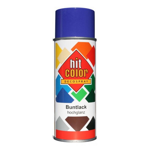 photo-Bombe de peinture - Lila velours - Brillant - Décoration - Tous supports - Hit Color - 400ml
