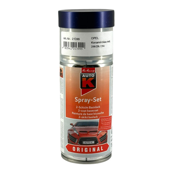 photo-Bombe de peinture carrosserie - Opel - Keramiblau - 286/29L/29U - 150 ml - Auto K
